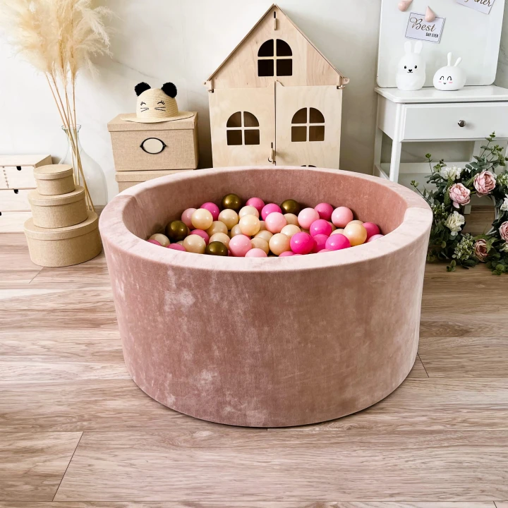 set - ballpit40x90 - Velvet Beige - metallic beige, gold, powder pink, pink, dirty pink.jpeg