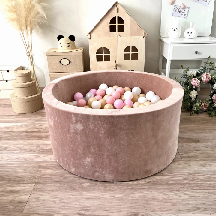 set - ballpit40x90 - Velvet Beige - white, pearl, metallic beige, powder pink, baby pink.jpeg