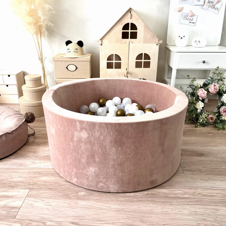 set - ballpit40x90 - Velvet Beige - white, pearl, transparent, gold.jpeg
