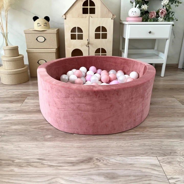 set -ballpit30x90 - Velvet Dirty Pink - white, pearl, powder pink, baby pink.jpeg