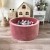 set - ballpit40x90 - Velvet Dirty Pink - white, pearl, silver, powder pink, dirty pink, light mint.jpeg