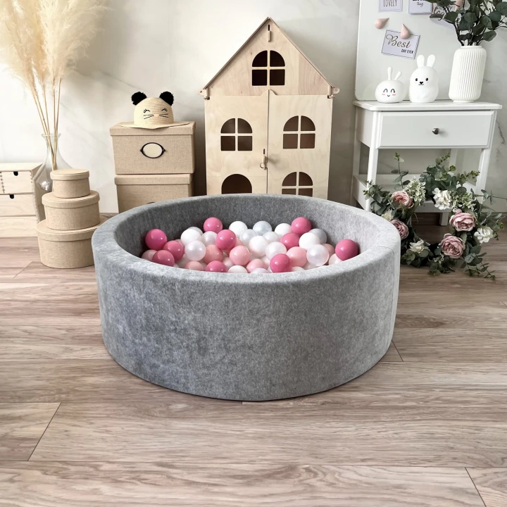 set - ballpit30x90 - Velvet Grey Melange - white, pearl, powder pink, dirty pink.jpeg