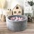 set - ballpit40x90 - Velvet Grey Melange - white, pearl, grey, silver, powder pink, baby pink.jpeg