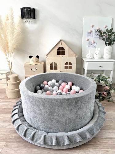 ballpit40x90 - Velvet Grey Melange - white, pearl, grey, silver, powder pink 1.jpeg