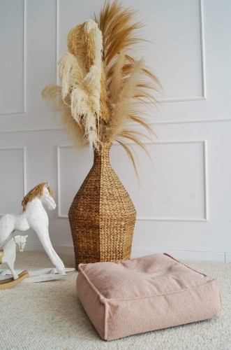 pufa worek dla dziecka boucle róż.jpeg