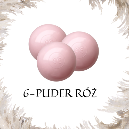 Piłeczki - Puder róż