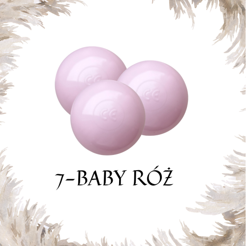 Piłeczki - Baby róż