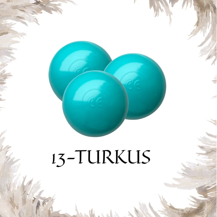 Piłeczki - Turkus