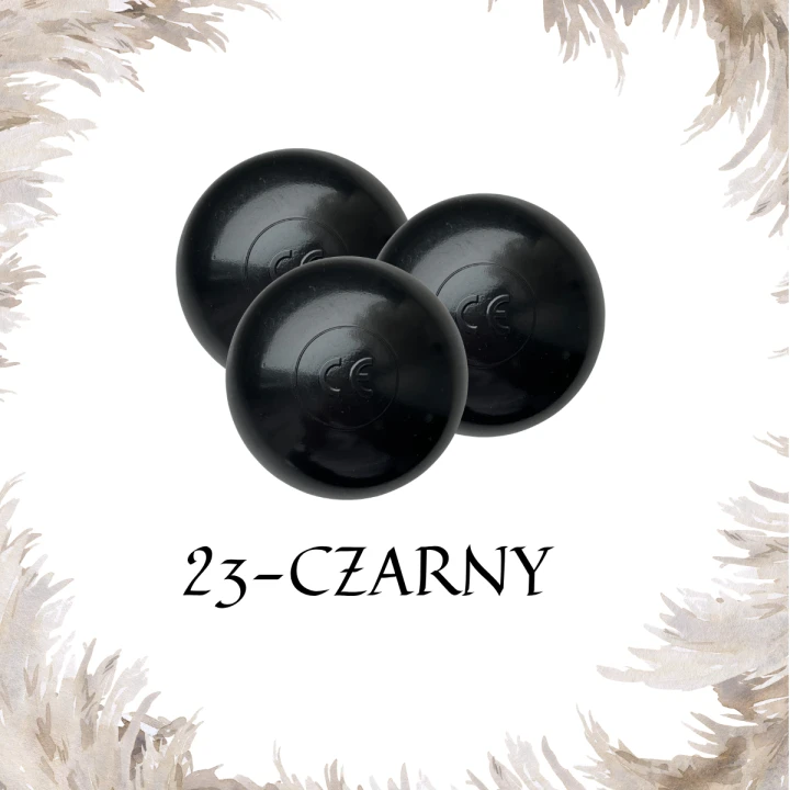 Piłeczki - czarny