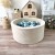 set - ballpit40x90 - Velvet Creme - white, pearl, grey, silver, light mint, metallic tourqise, azure.jpeg